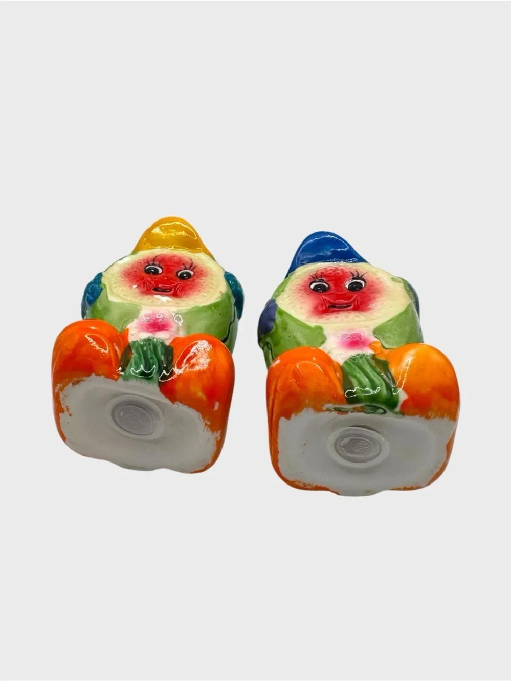 Vintage Anthropomorphic Watermelon Shakers